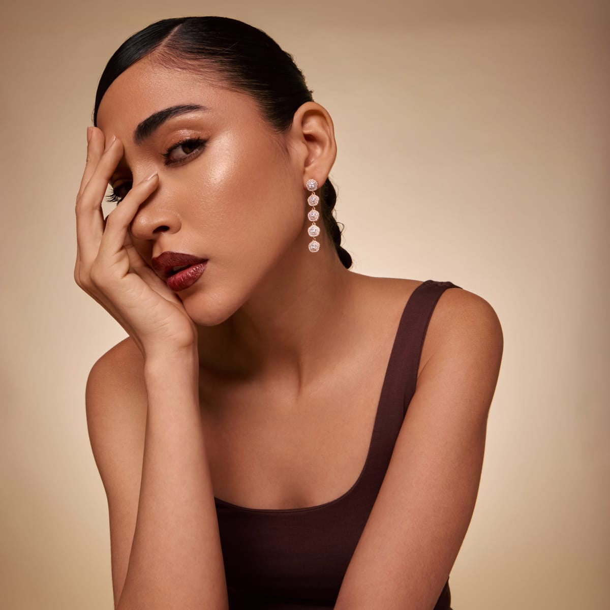 Trendy Zircon Earring Trendy Earring 199145