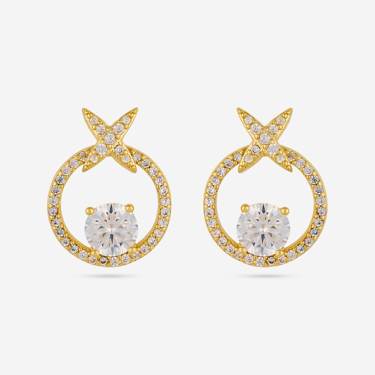 Trendy Zircon Earring Trendy Earring 199178