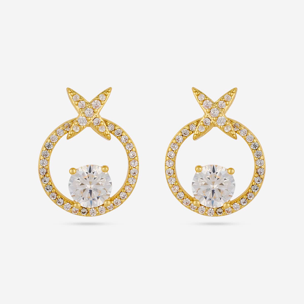 Trendy Zircon Earring Trendy Earring 199178