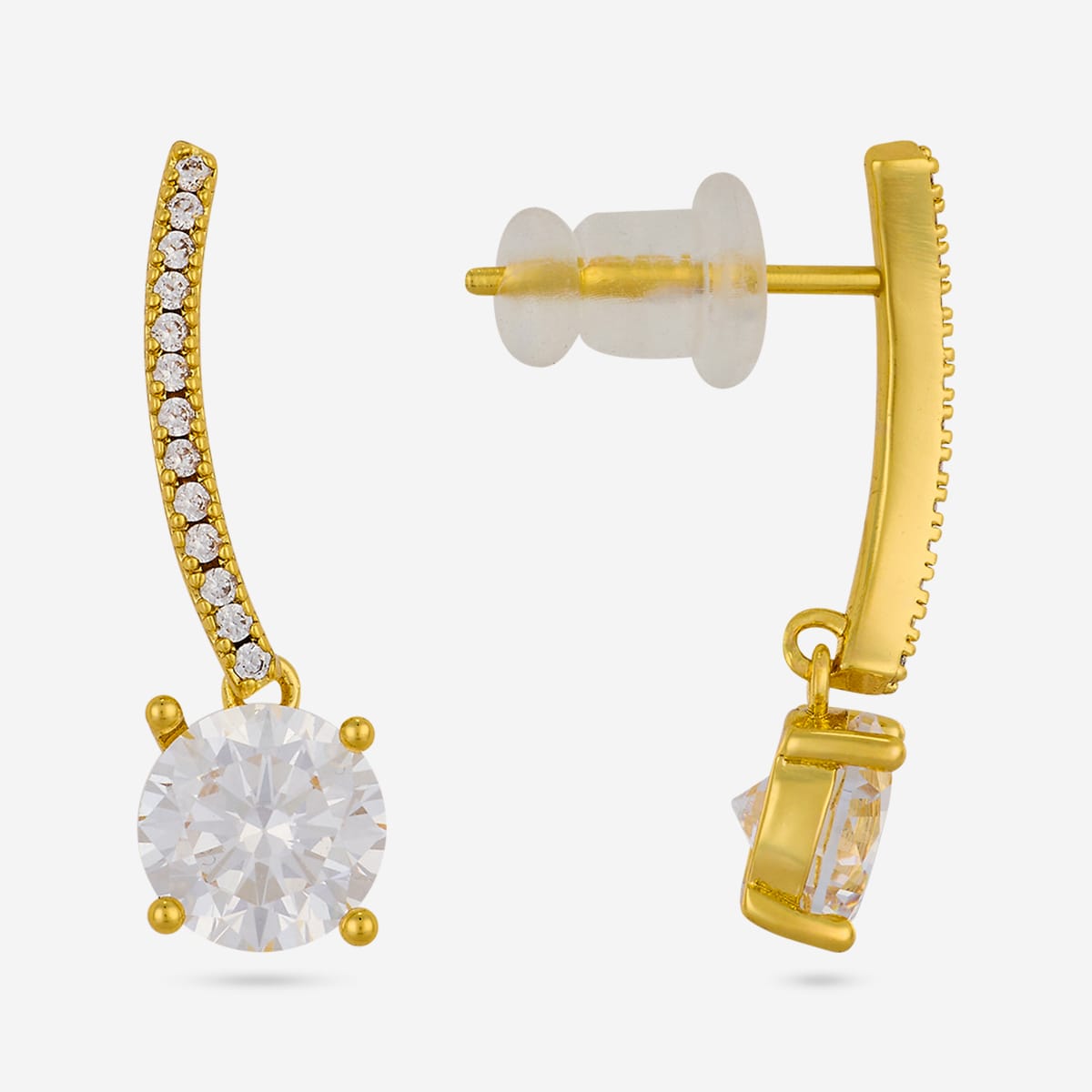 Trendy Zircon Earring Trendy Earring 200008