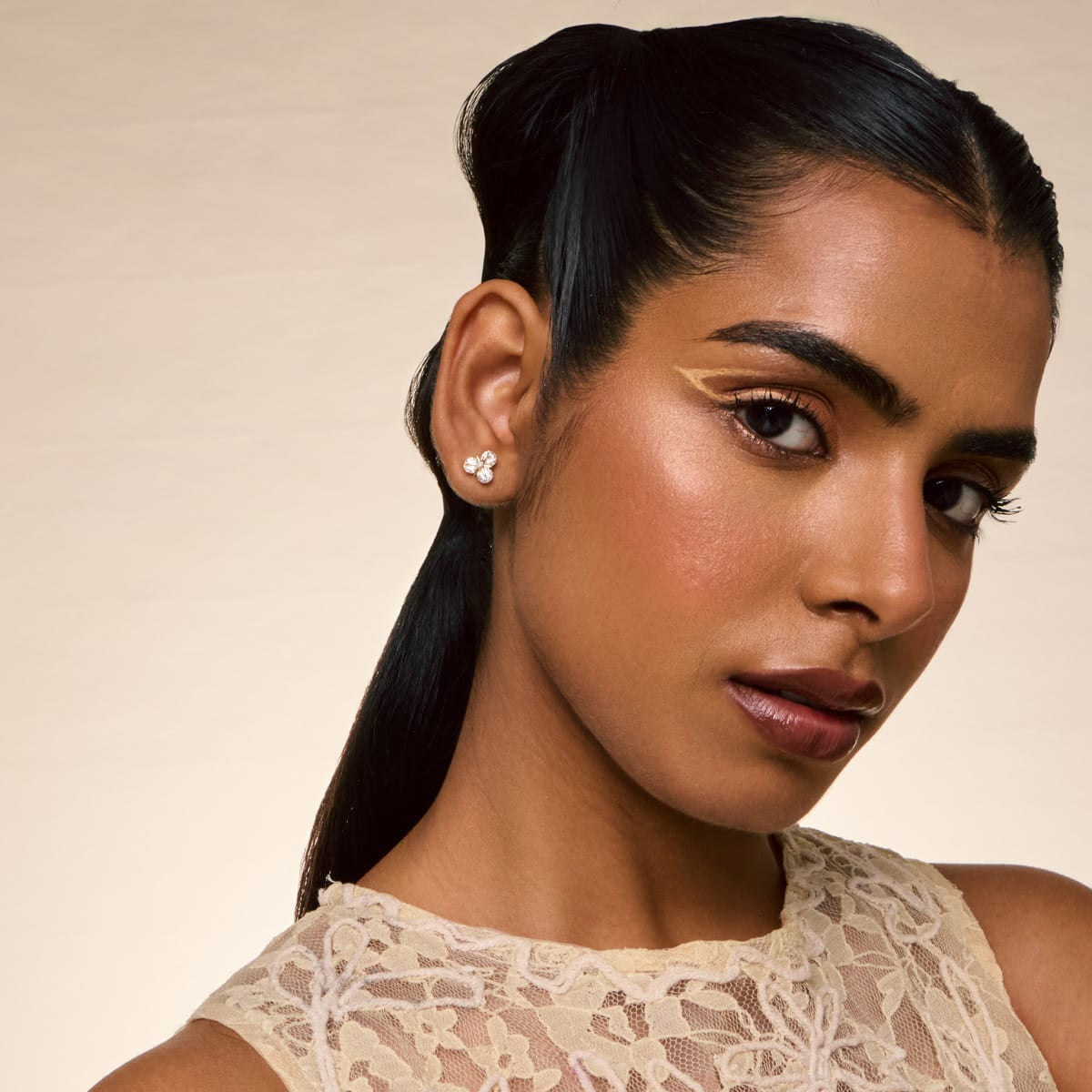 Trendy Zircon Earring Trendy Earring 200081