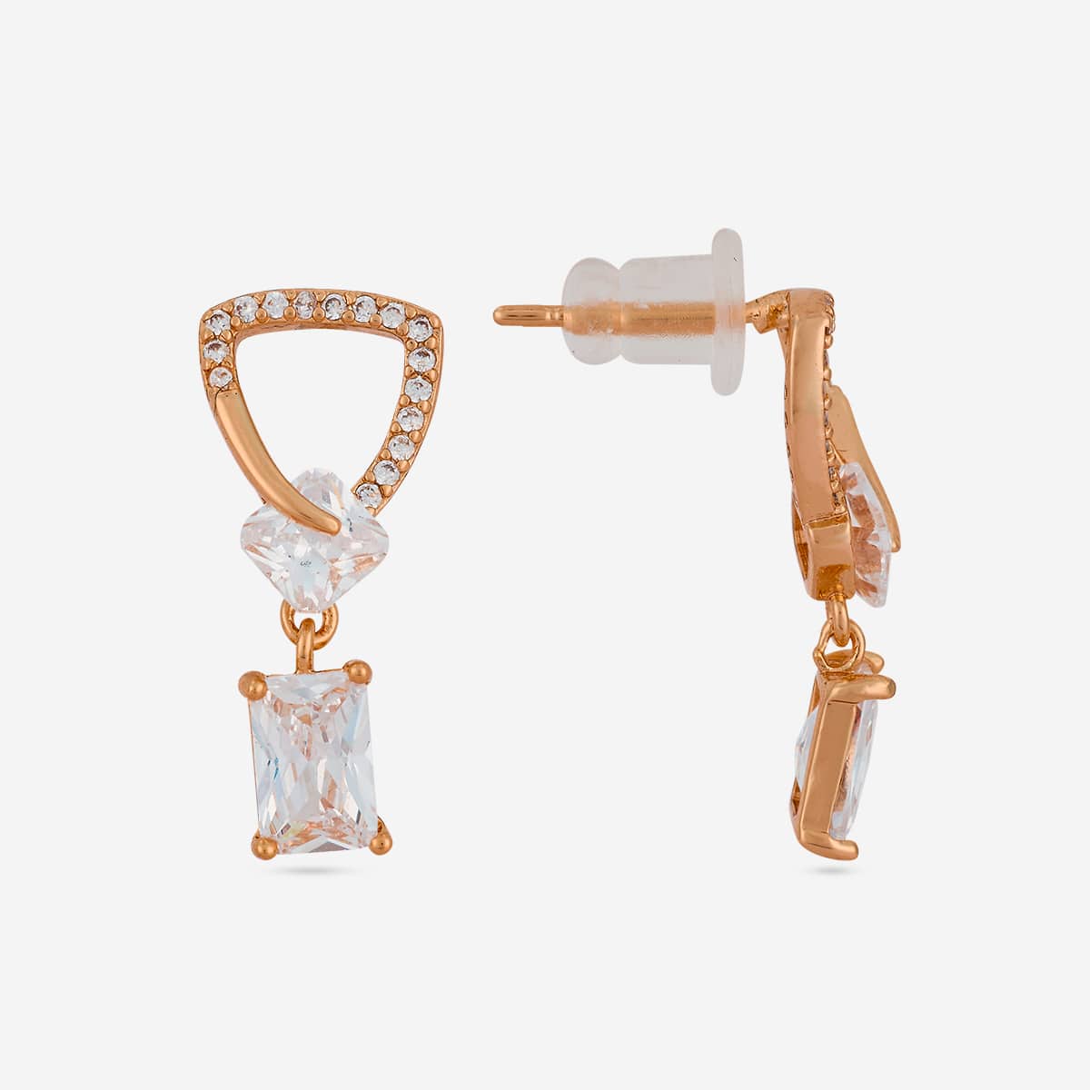 Trendy Zircon Earring Trendy Earring 201686