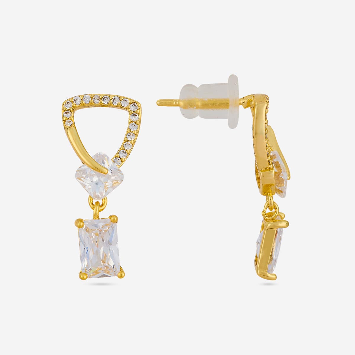 Trendy Zircon Earring Trendy Earring 201686