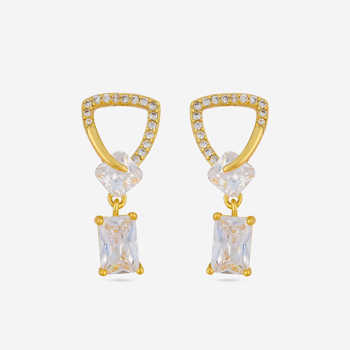 Trendy Zircon Earring Trendy Earring 201686