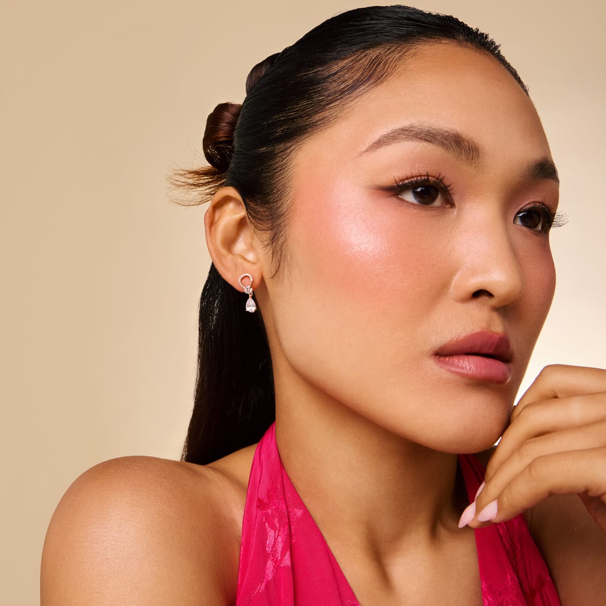 Trendy Zircon Earring Trendy Earring 203372