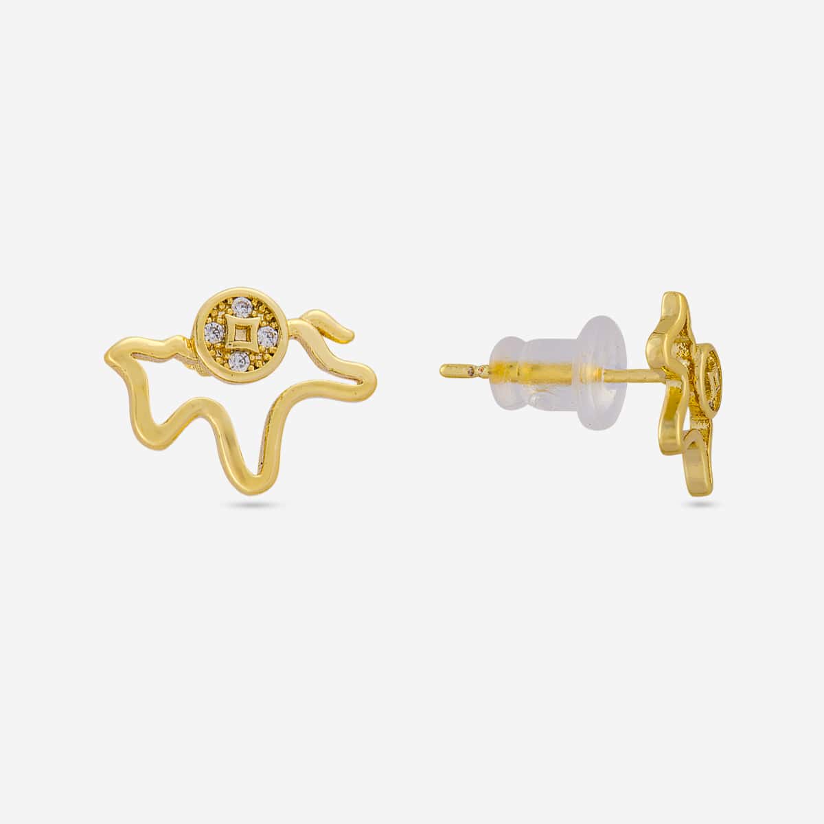 Trendy Zircon Earring Trendy Earring 203501