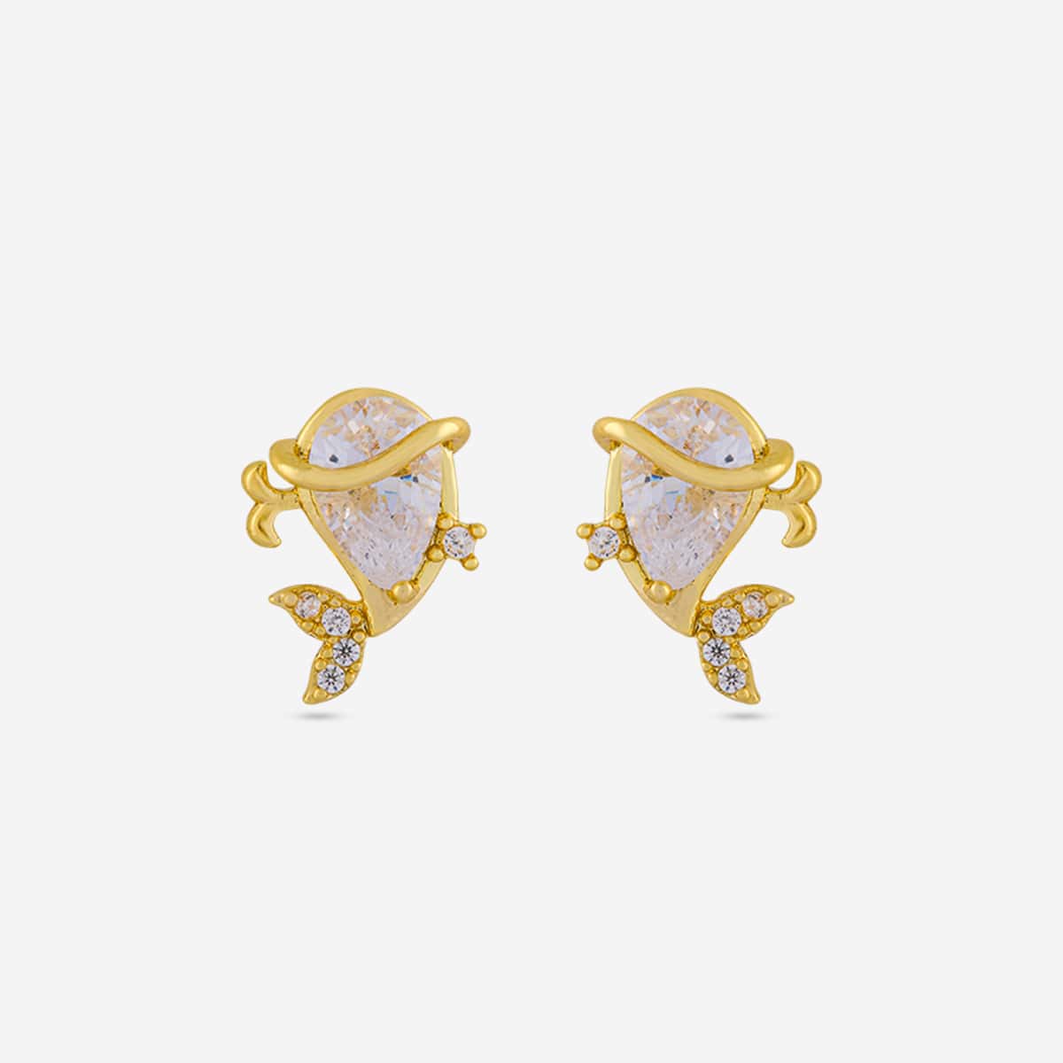 Trendy Zircon Earring Trendy Earring 203503