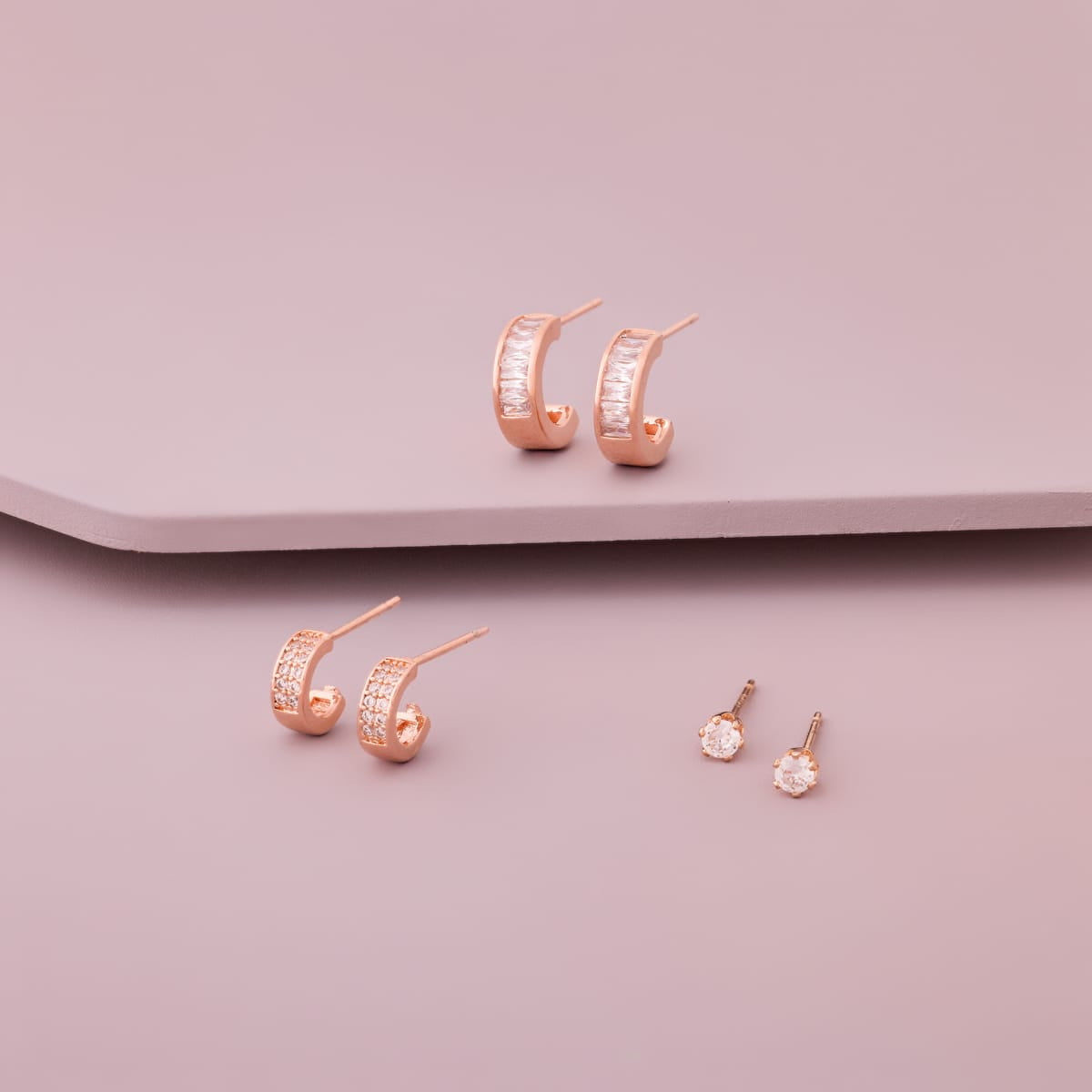 Trendy Zircon Earring Trendy Earring 204379
