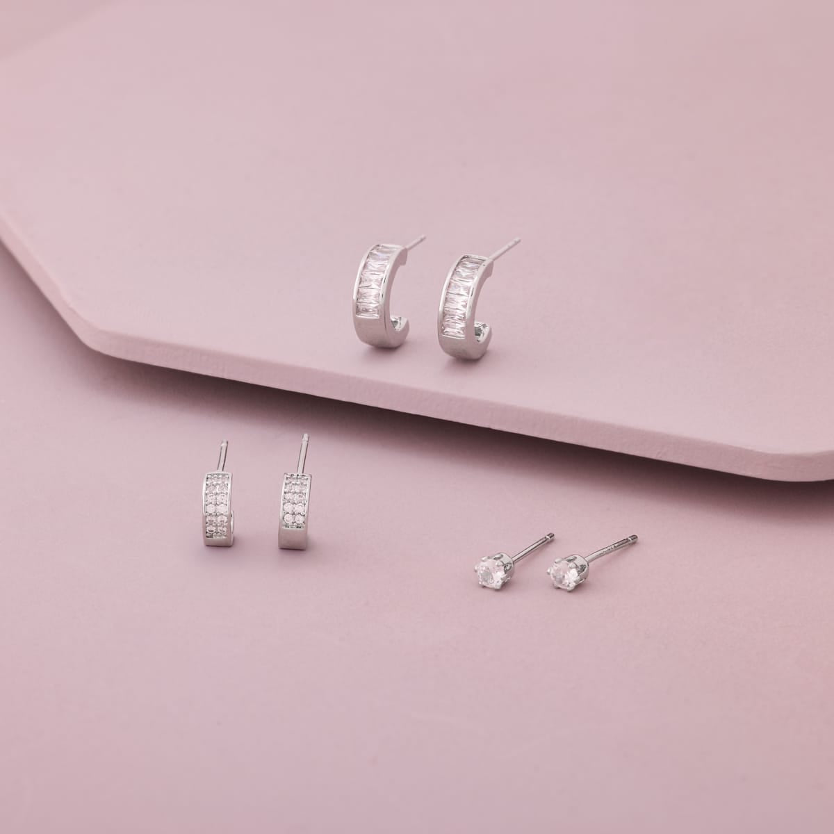 Trendy Zircon Earring Trendy Earring 204379
