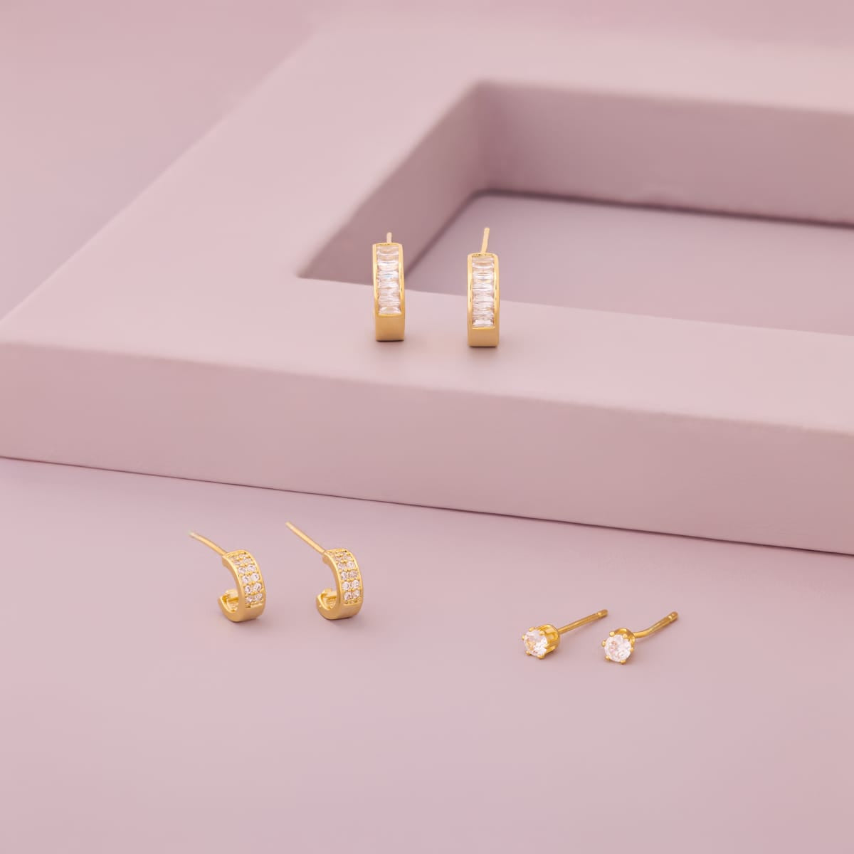 Trendy Zircon Earring Trendy Earring 204379