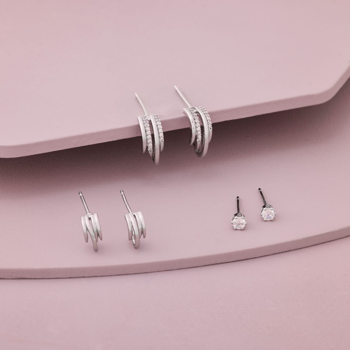 Trendy Zircon Earring Trendy Earring 204380