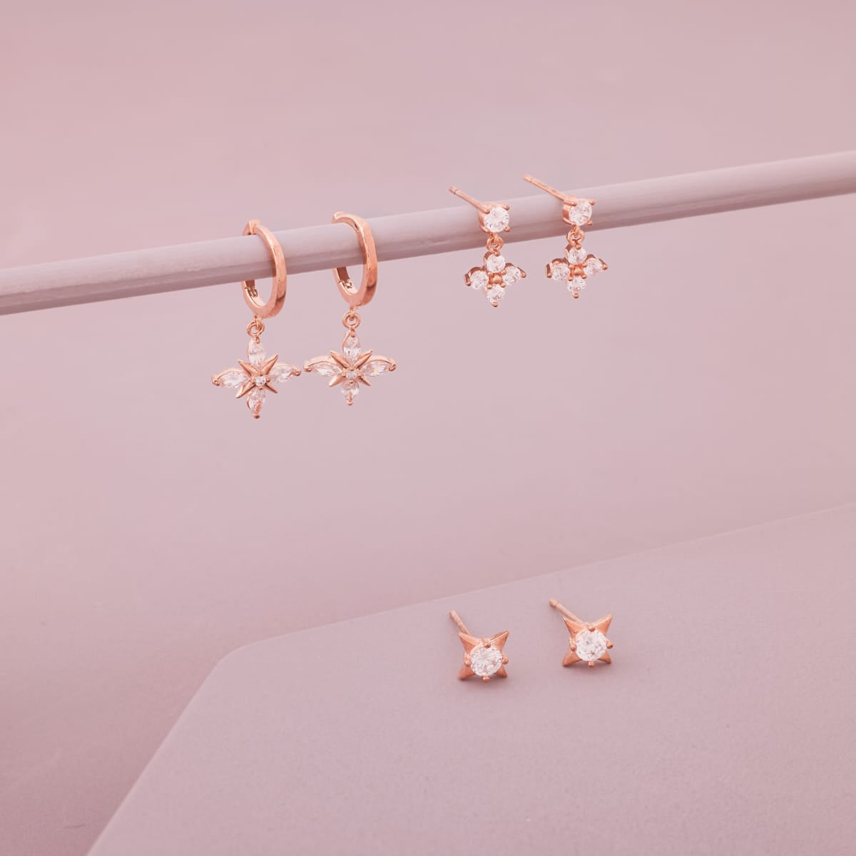Trendy Zircon Earring Trendy Earring 204389