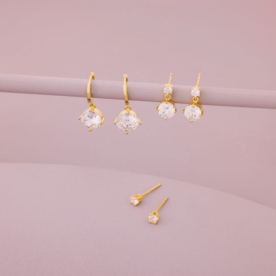 Trendy Zircon Earring Trendy Earring 204393