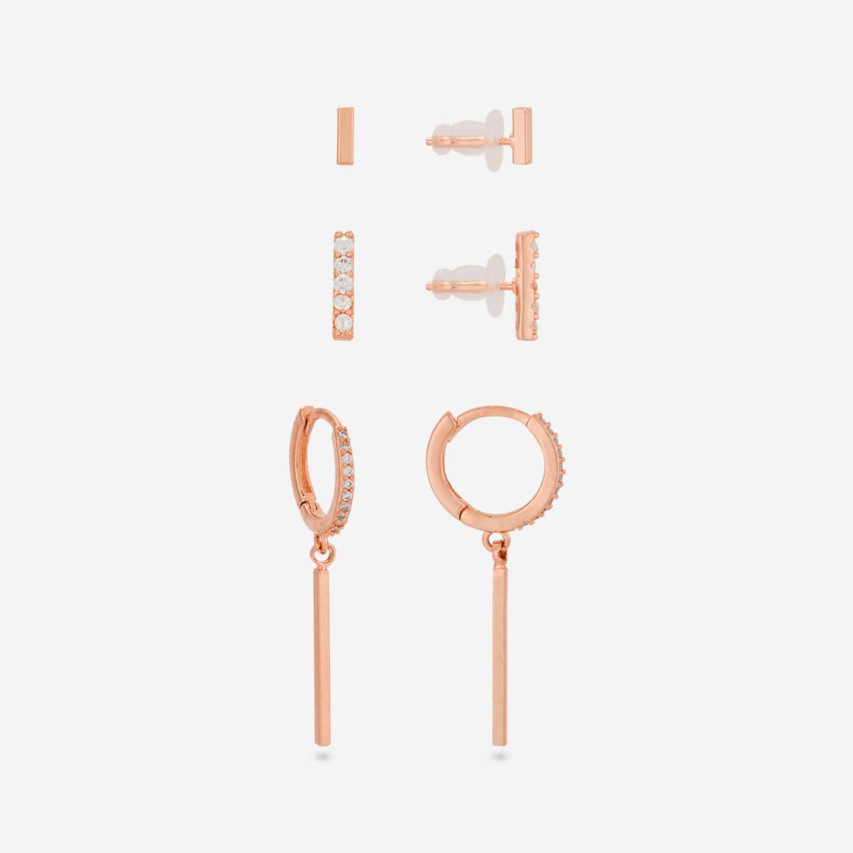 Trendy Zircon Earring Trendy Earring 204396