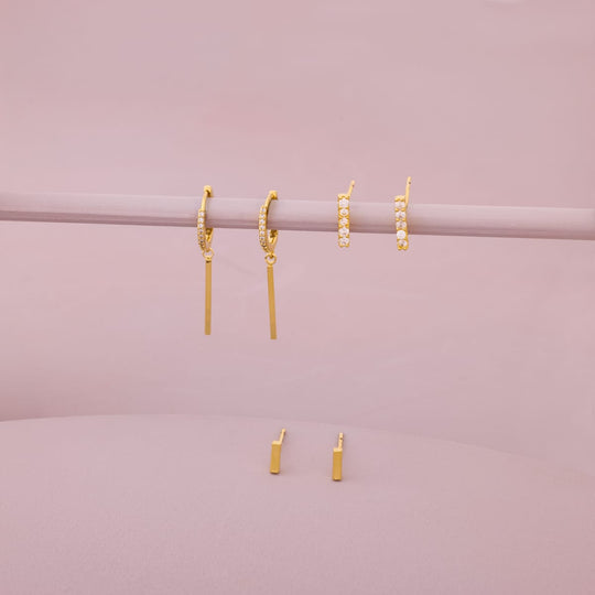 Trendy Zircon Earring Trendy Earring 204396