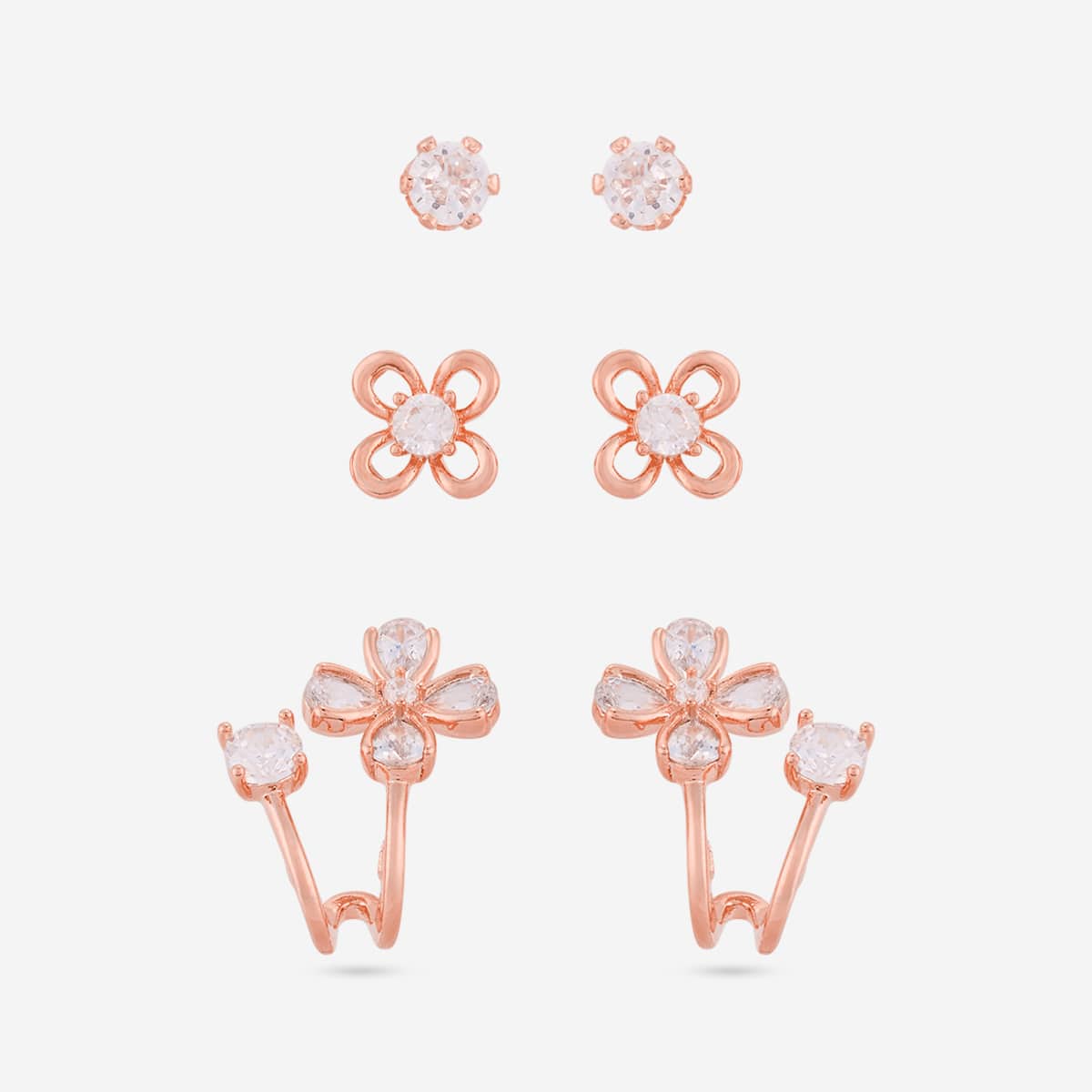 Trendy Zircon Earring Trendy Earring 204398