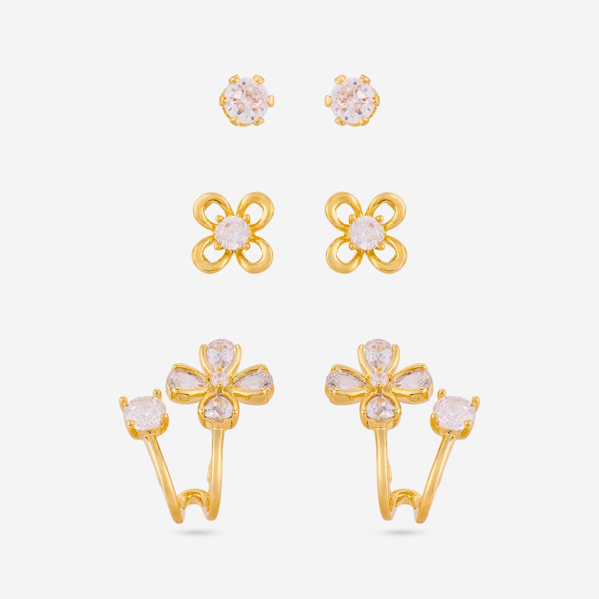 Trendy Zircon Earring Trendy Earring 204398