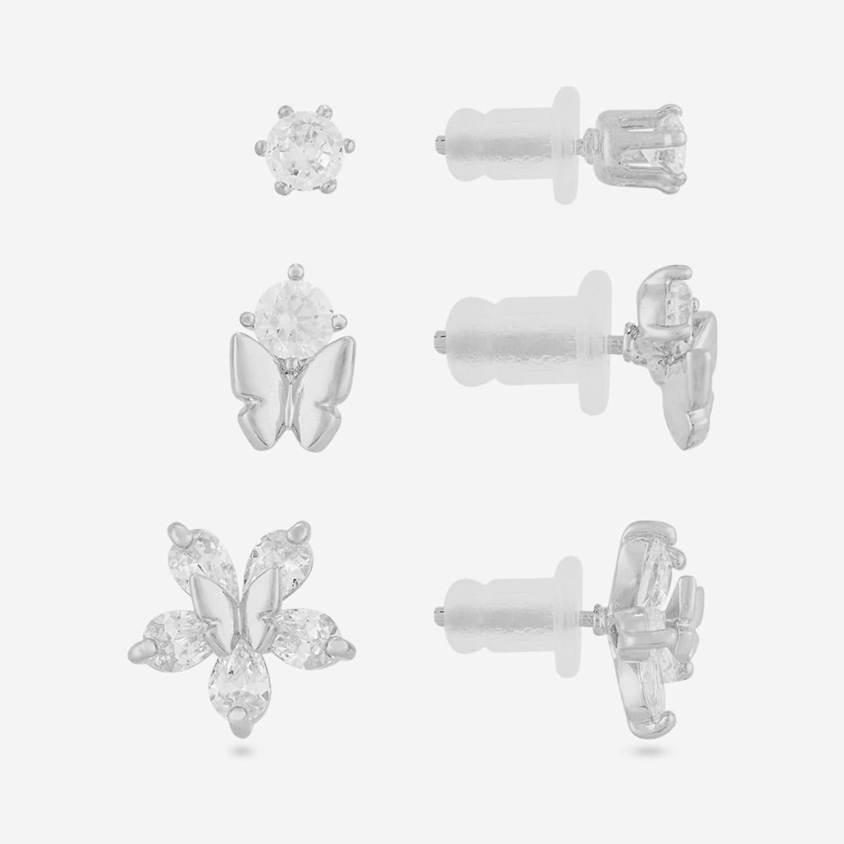 Trendy Zircon Earring Trendy Earring 204411