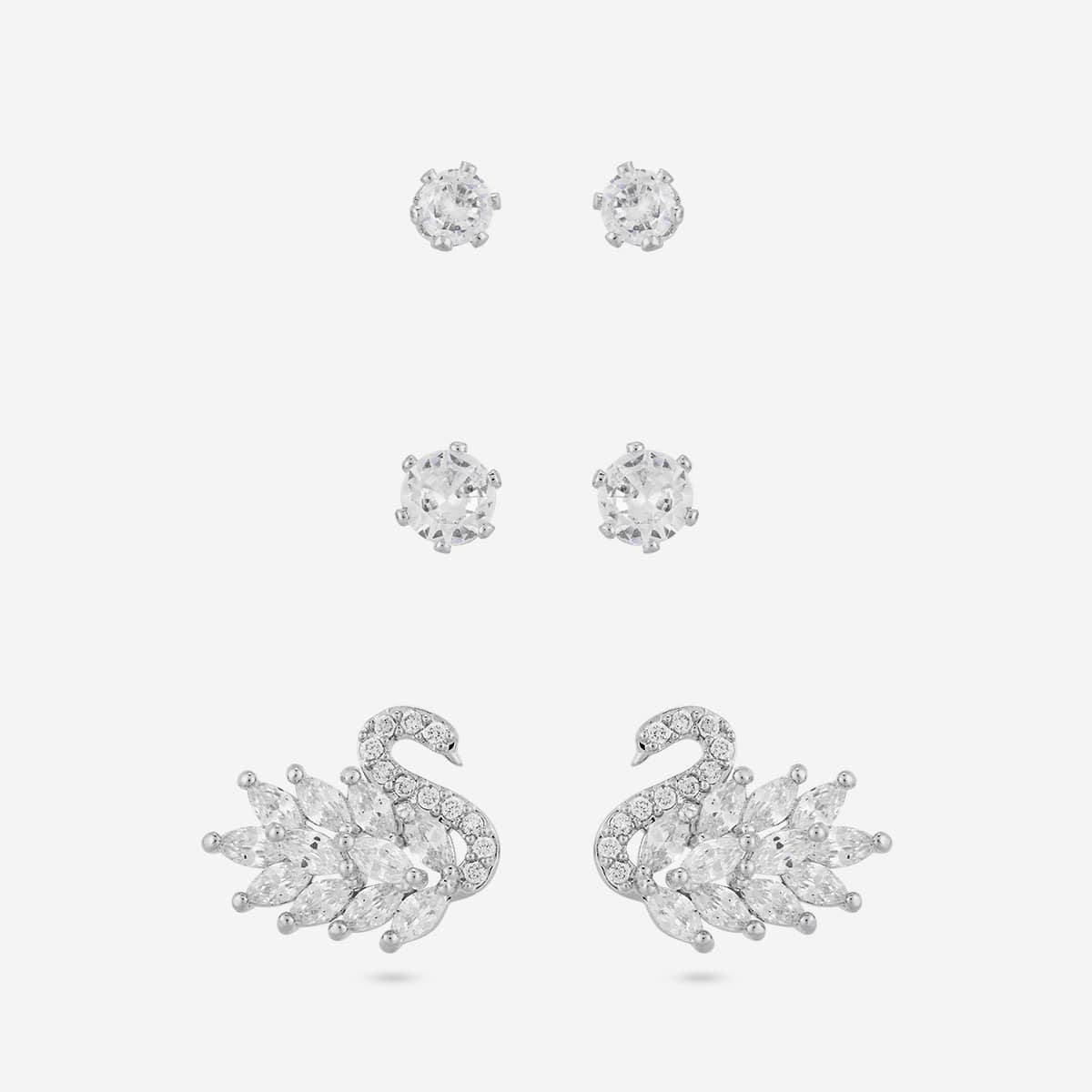 Trendy Zircon Earring Trendy Earring 204414