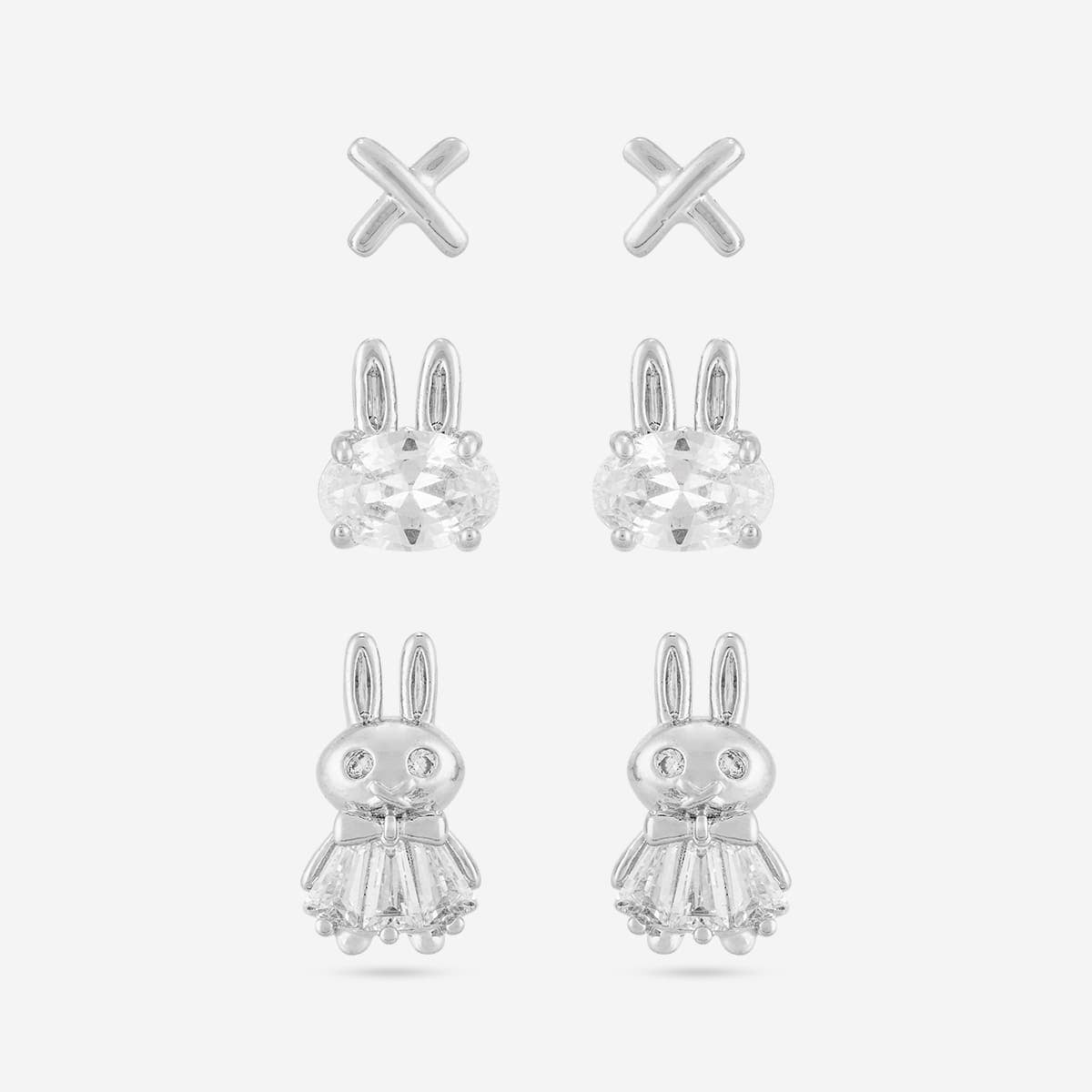 Trendy Zircon Earring Trendy Earring 204417