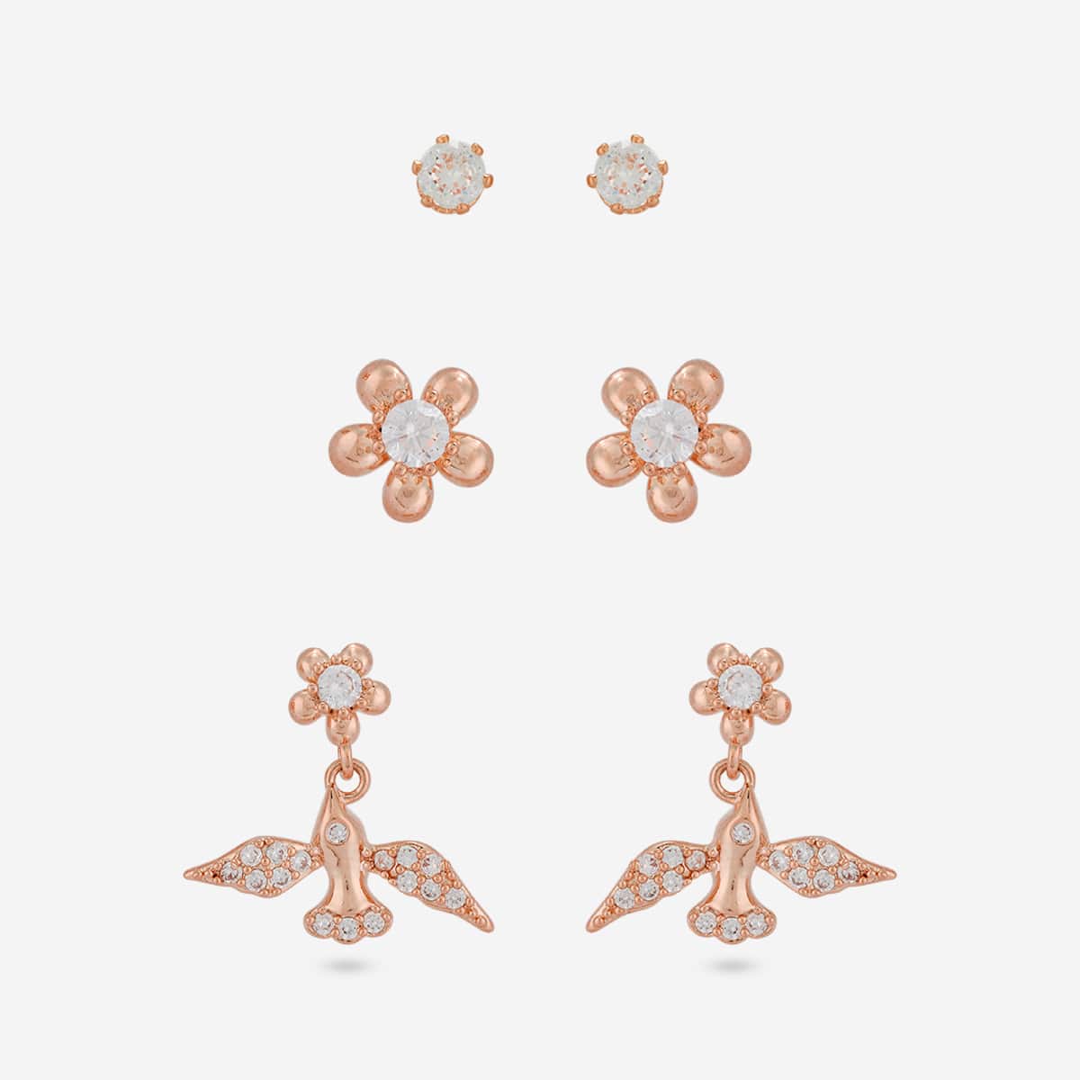 Trendy Zircon Earring Trendy Earring 204449