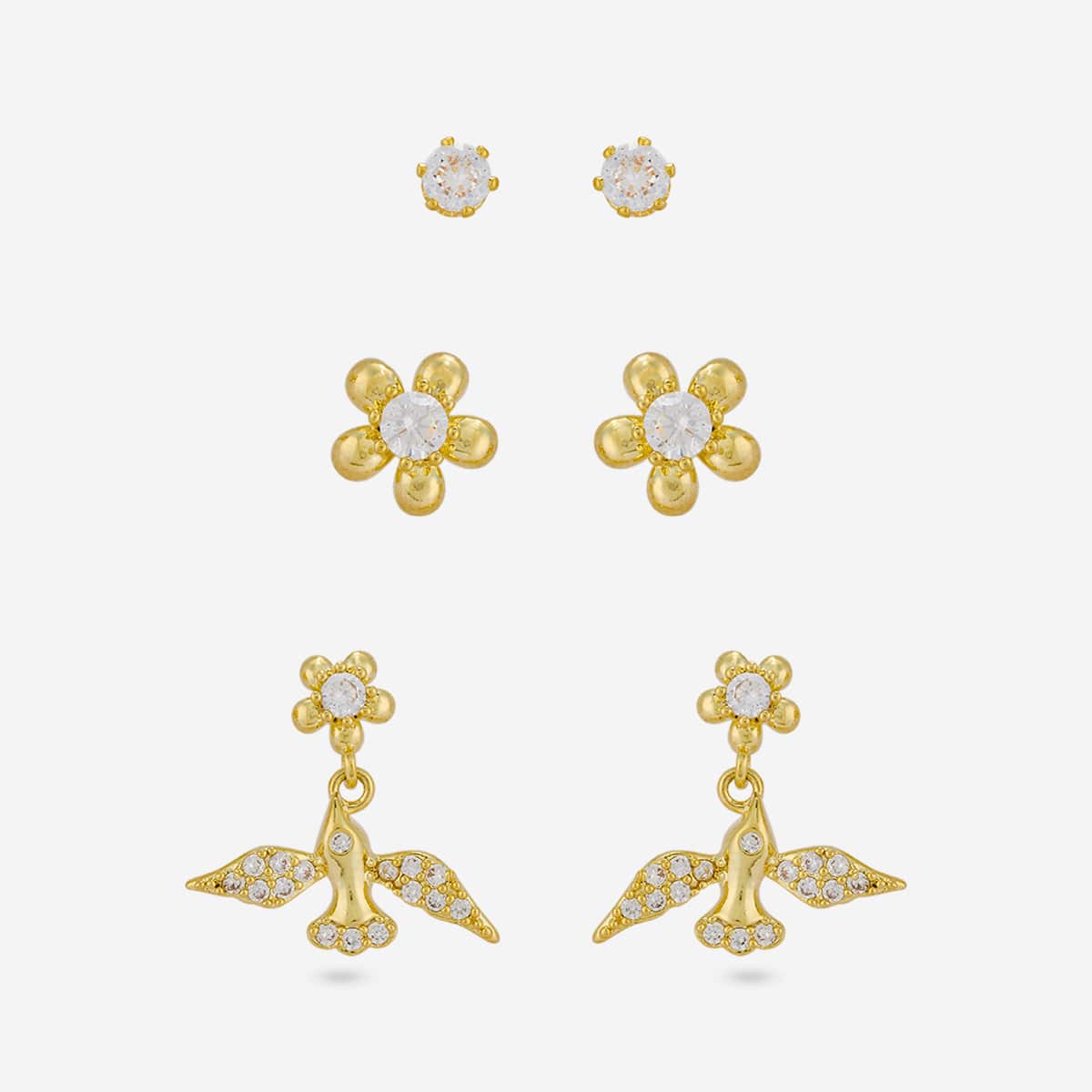 Trendy Zircon Earring Trendy Earring 204449