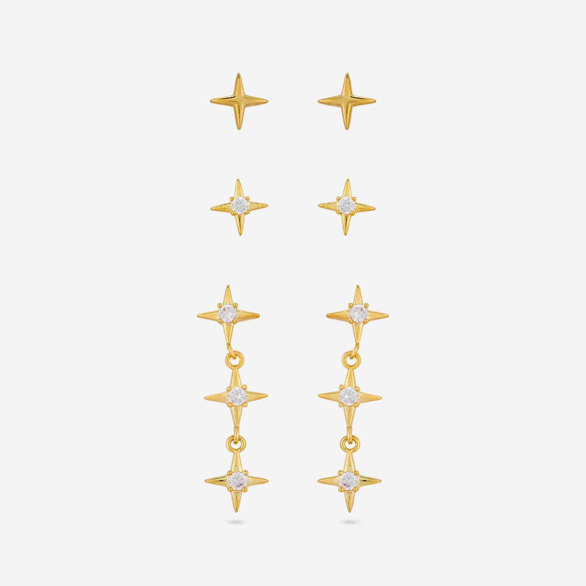 Trendy Zircon Earring Trendy Earring 204452