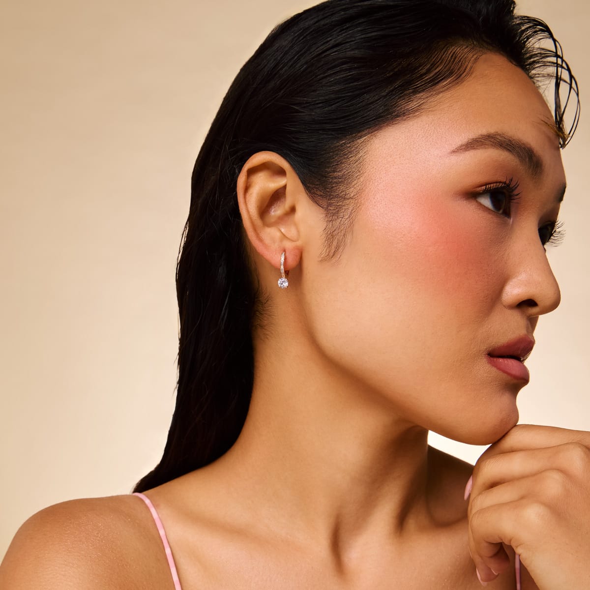 Trendy Zircon Earring Trendy Earring 204530