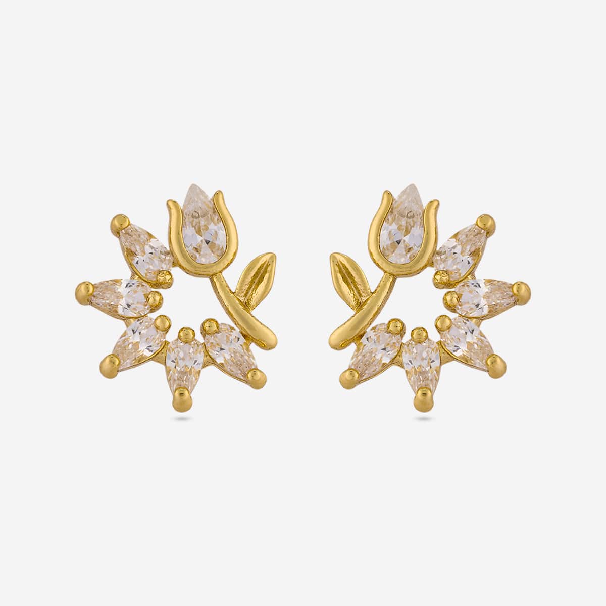 Trendy Zircon Earring Trendy Earring 204534