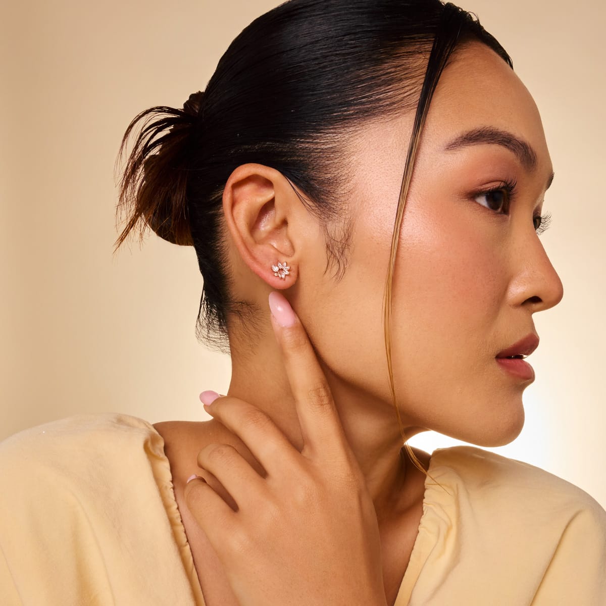 Trendy Zircon Earring Trendy Earring 204534
