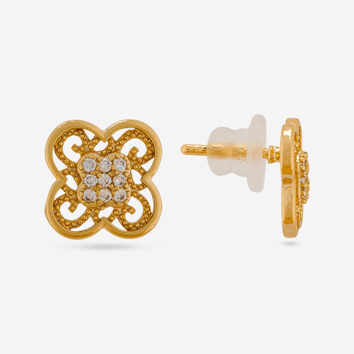 Trendy Zircon Earring Trendy Earring 206300