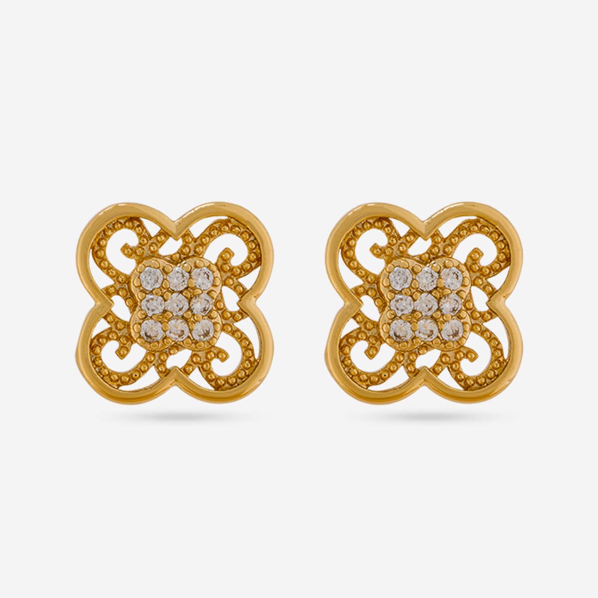 Trendy Zircon Earring Trendy Earring 206300