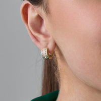 Trendy Zircon Earring Trendy Earring 184001