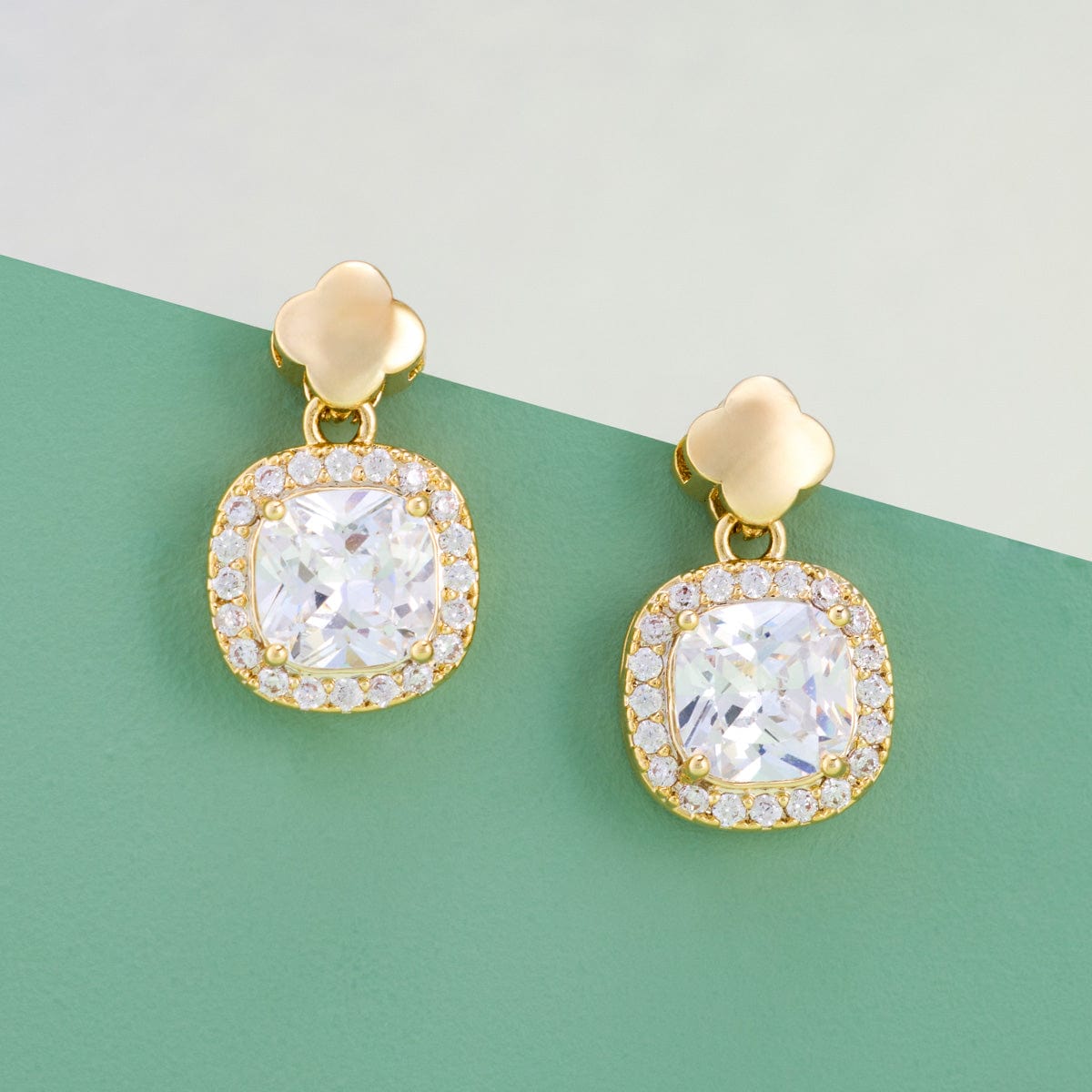 Trendy Zircon Earring Trendy Earring 187410