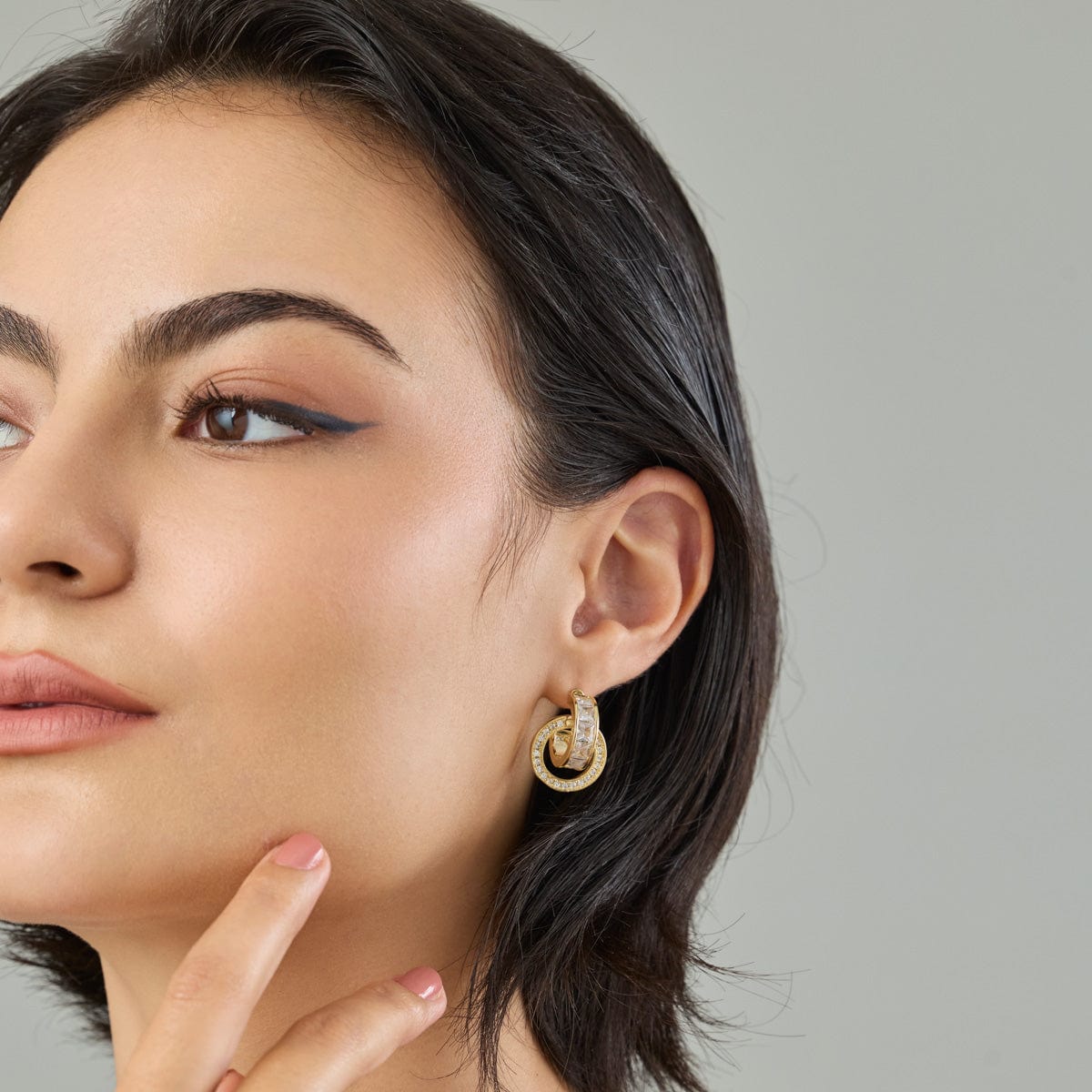 Trendy Zircon Earring Trendy Earring 187558