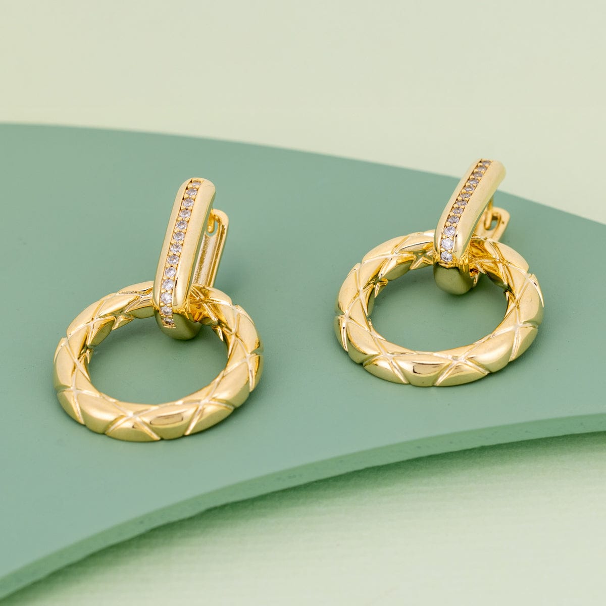 Trendy Zircon Earring Trendy Earring 187748