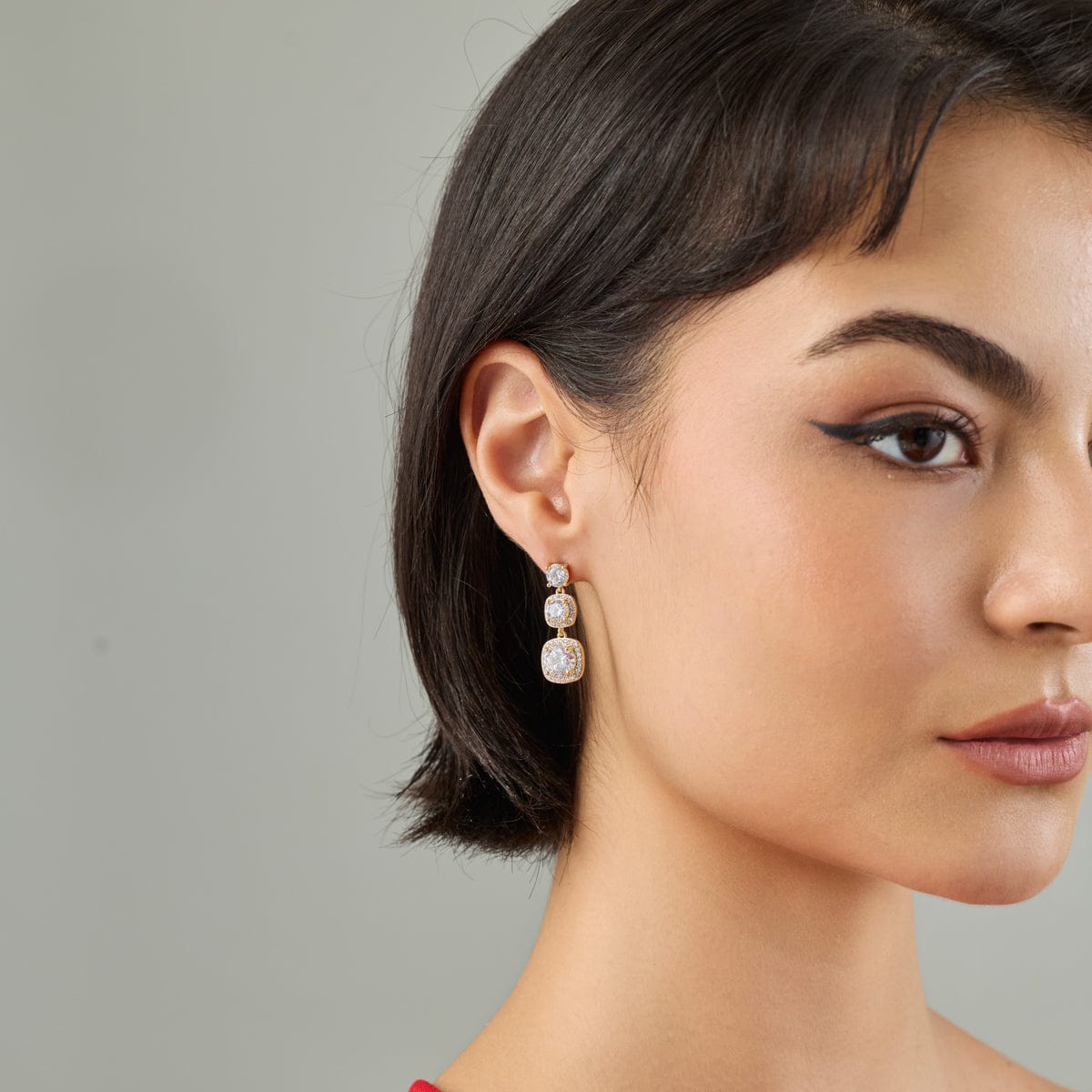 Trendy Zircon Earring Trendy Earring 187792