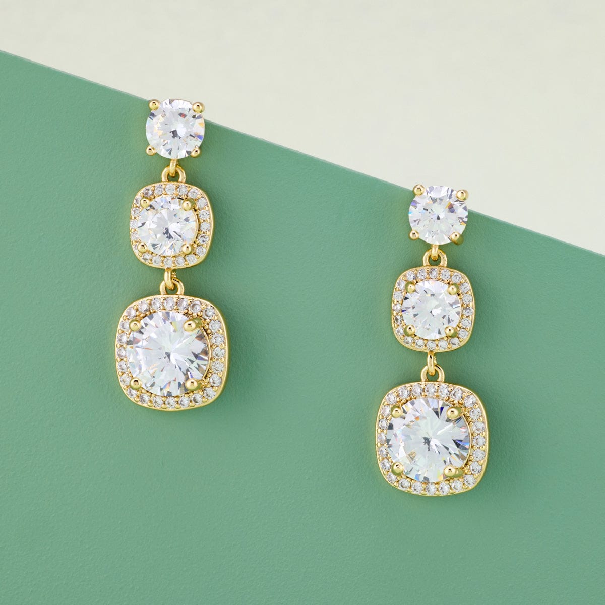 Trendy Zircon Earring Trendy Earring 187792