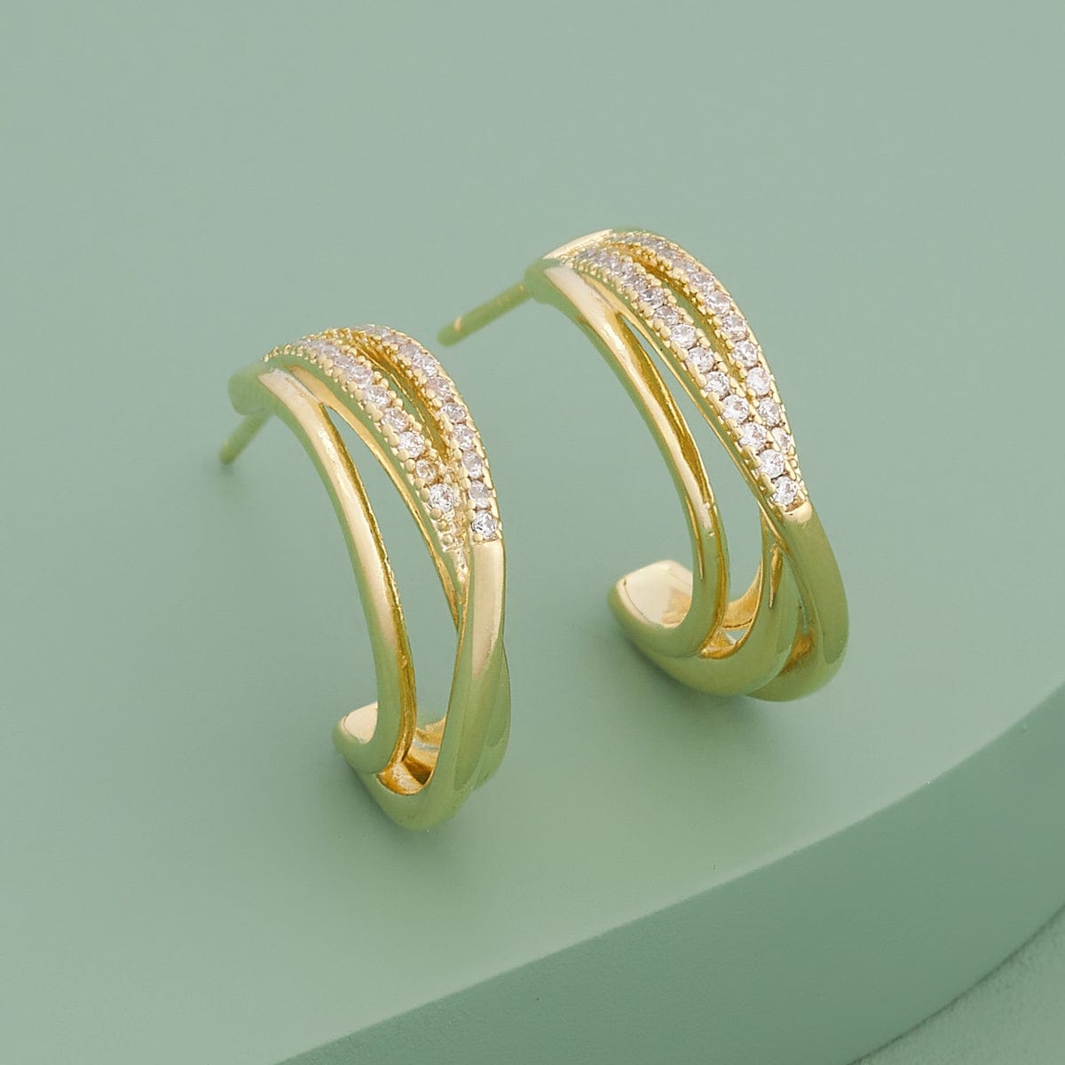 Trendy Zircon Earring Trendy Earring 189593