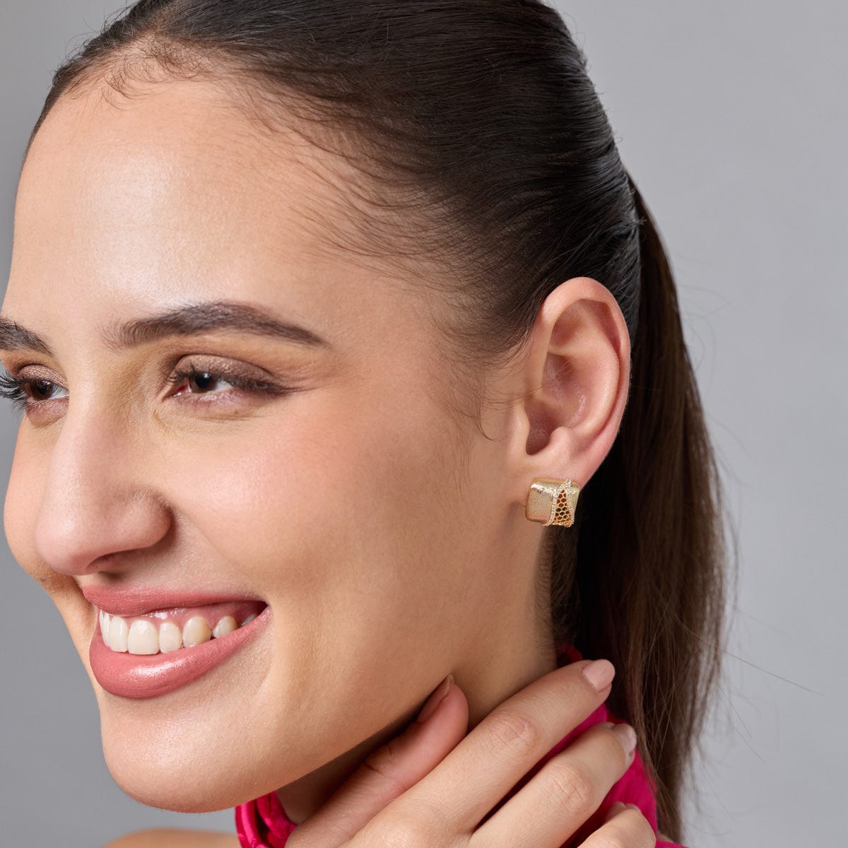 Trendy Zircon Earring Trendy Earring 190016