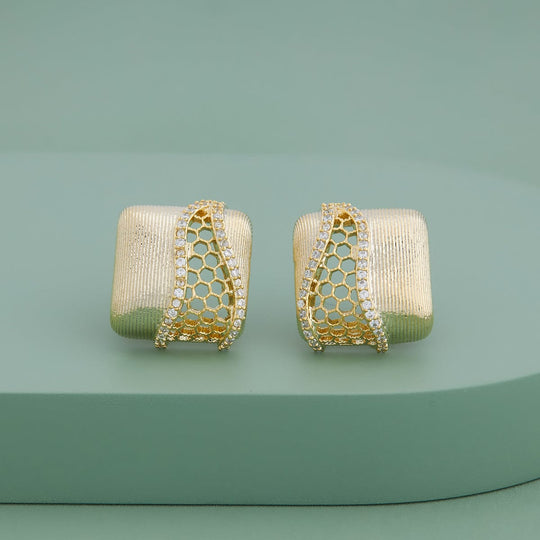 Trendy Zircon Earring Trendy Earring 190016