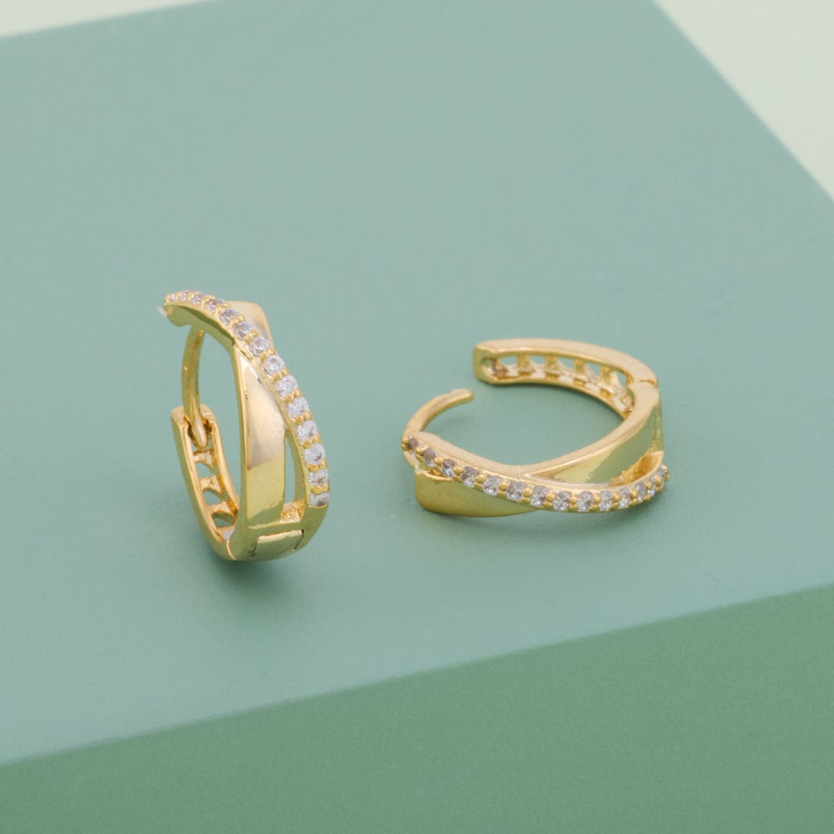 Trendy Zircon Earring Trendy Earring 190025