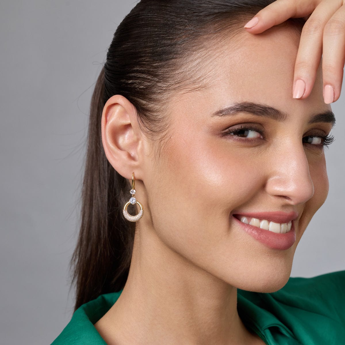 Trendy Zircon Earring Trendy Earring 190102