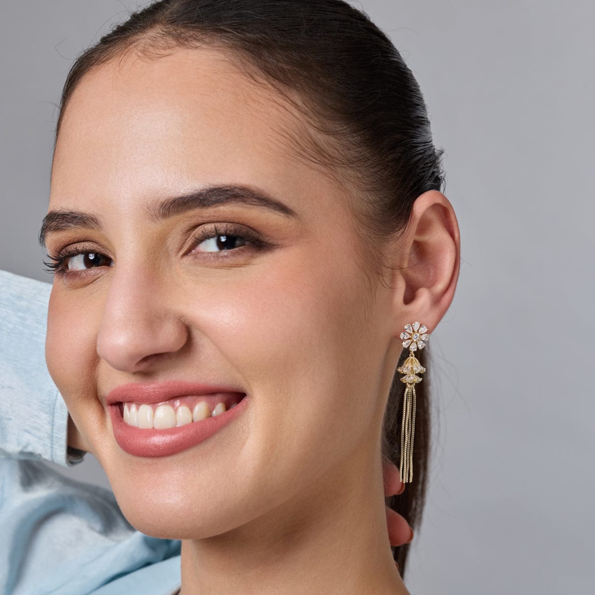 Trendy Zircon Earring Trendy Earring 190153