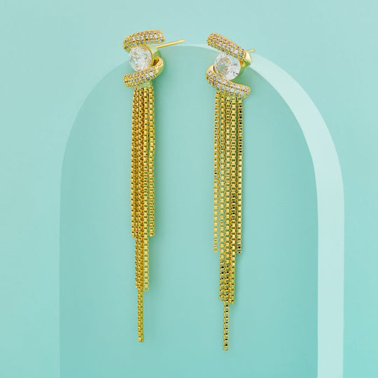Trendy Zircon Earring Trendy Earring 192680