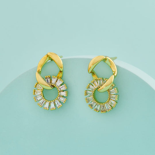 Trendy Zircon Earring Trendy Earring 192765