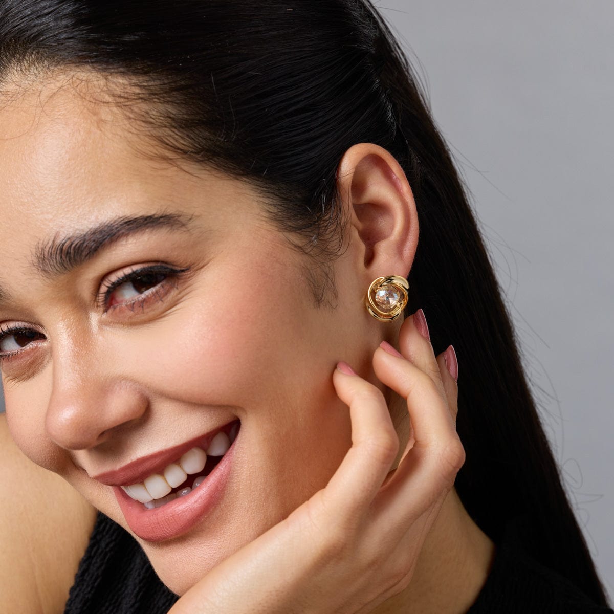 Trendy Zircon Earring Trendy Earring 193004