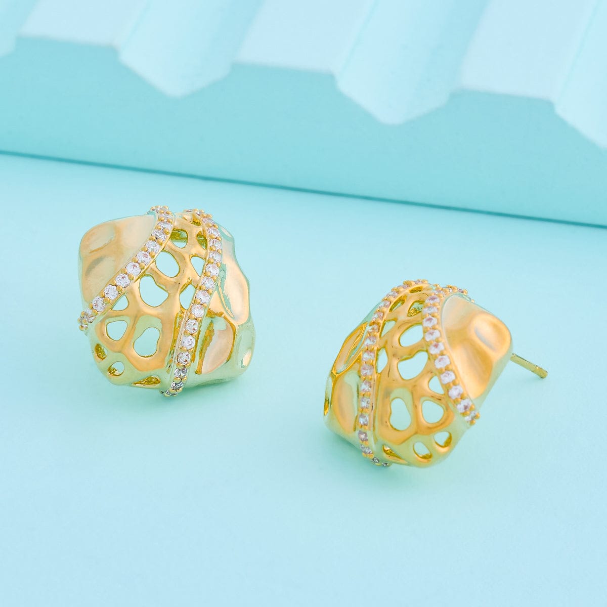 Trendy Zircon Earring Trendy Earring 195488