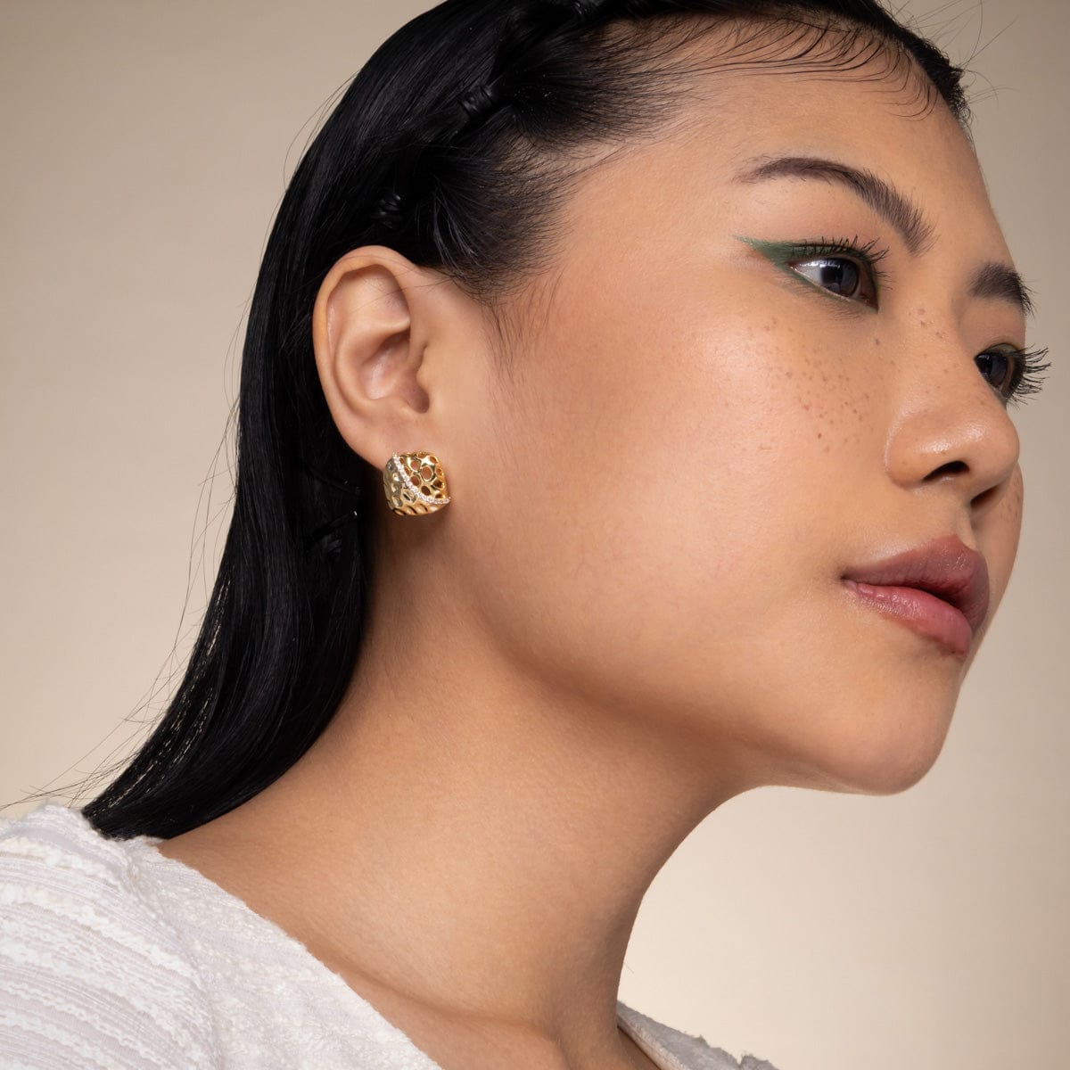 Trendy Zircon Earring Trendy Earring 195491