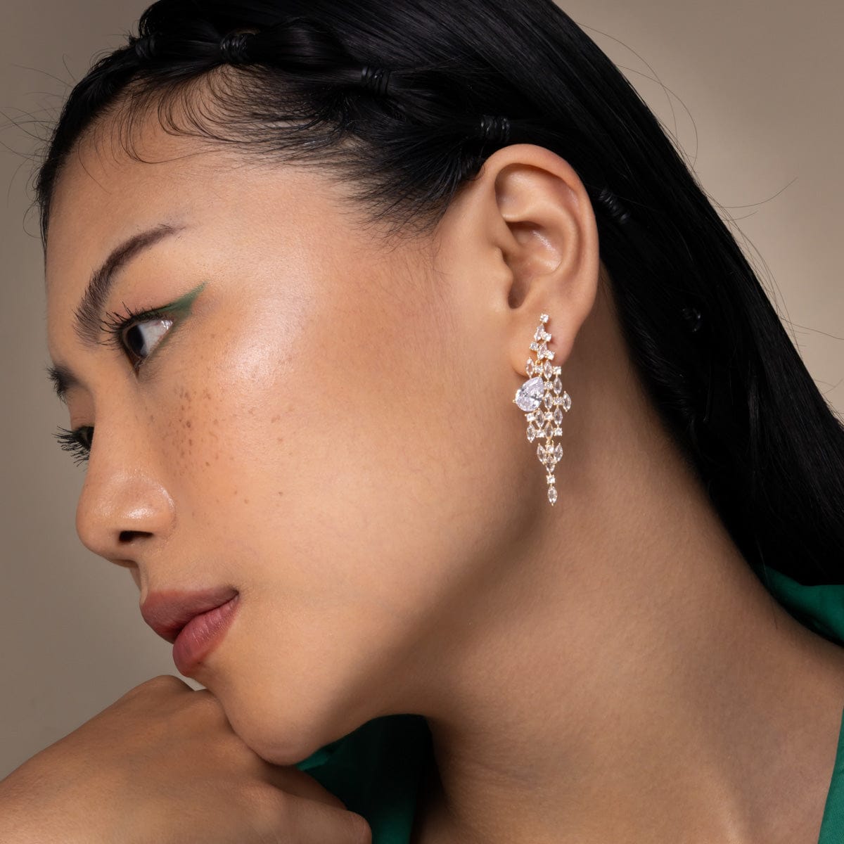 Trendy Zircon Earring Trendy Earring 195512